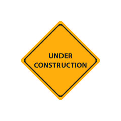 Under construction sign