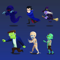 Halloween Monster Running Collection