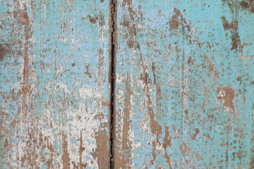 old blue wooden texture