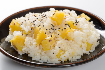 サツマイモ御飯