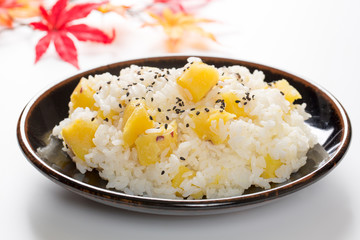 サツマイモ御飯