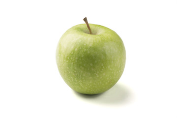 Green apple, isolated on white background