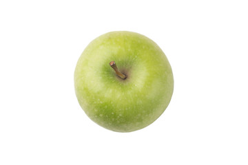 Green apple, isolated on white background