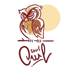 The owl logo