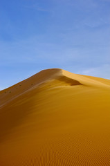 Sand Dune at Sahara desert