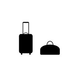 Travel bag vector