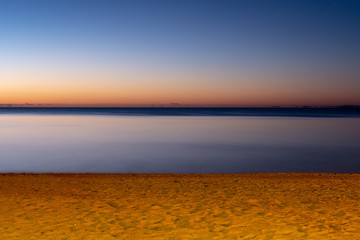 Sunrise on the beach