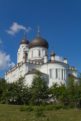 Fototapeta na wymiar Cathedral of the Archangel Michael. Lomonosov. St. Petersburg.