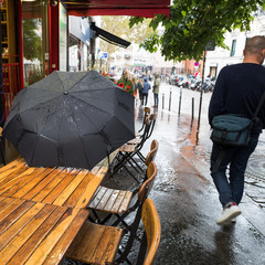 parapluie en ville