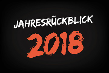 Jahresr&uuml;ckblick 2018