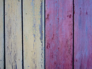 Fototapeta na wymiar Old wooden doors painted in oil decor