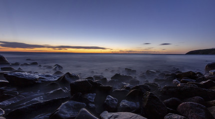 Evening by the V&auml;ttern lake in Sweden