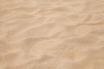 Obraz na płótnie Canvas Clean sand texture .Sea tropical sandy beach Summer background .