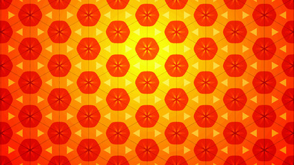Background with a colorful, diverse cyclic pattern.