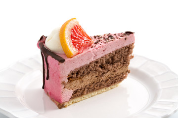 Grapefruit-Schoko-Torte