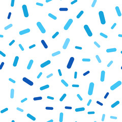 Light BLUE vector seamless cover with stright stripes.