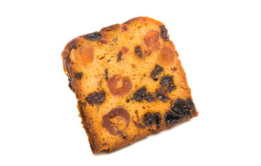 celebratory cake with fruit