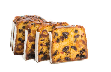 celebratory cake with fruit