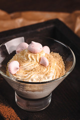 bowl of mousse