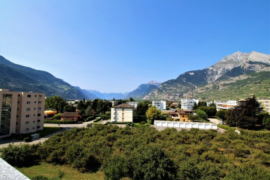 Plaine du Rh&ocirc;ne  Conthey