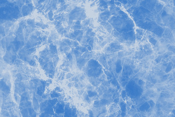 Blue marble texture and background for design.