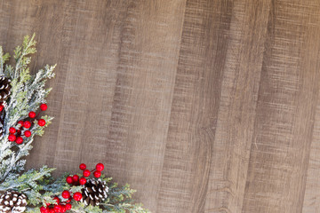Fototapeta na wymiar Christmas background. Christmas wooden wallpaper from a Christmas tree