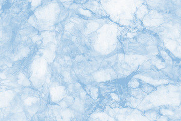 Blue marble texture and background for design.