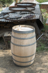 old rural cooperage