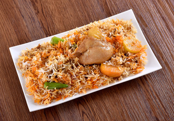 Chicken Biryani, A most delicious food in Pakistan and India