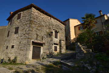 Hum (Colmo; Cholm) is a medieval town in the central part of Istria, Croatia. Hum is listed as the smallest town in the world by Guinness World Records.