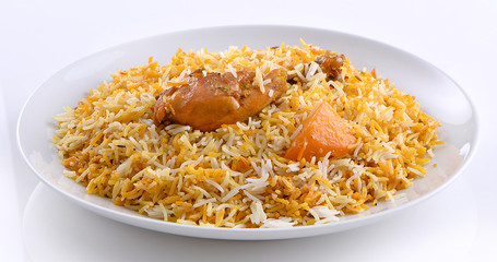 Chicken Hyderbadi Biryani, A most delicious food in Pakistan and India