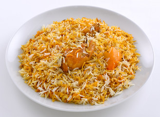Chicken Hyderbadi Biryani, A most delicious food in Pakistan and India