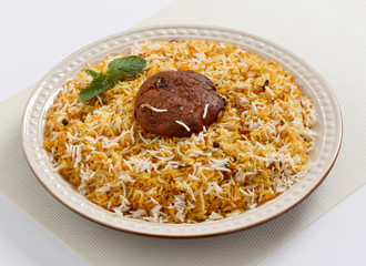 Kebab and Pulao