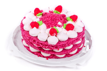 Pink cake