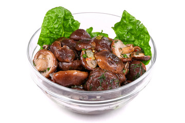 Pickled mushrooms