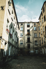 Old tenement in Lodz, Poland © Emilia