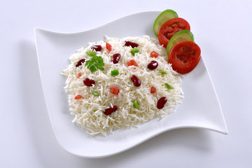 Rajma Rice, Red Kidney Beans with Basmati Rice