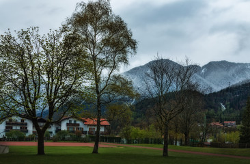 Fototapeta na wymiar Mittenwald (Bavaria)