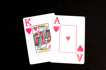 Cards gambling games