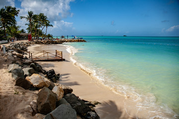 tropical beach and sea