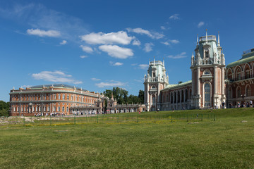 Tsaritsyn Palace in museum-reserve Tsaritsyno