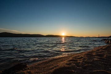 Sunset in Croatia (zachód słońca w Chorwacji)