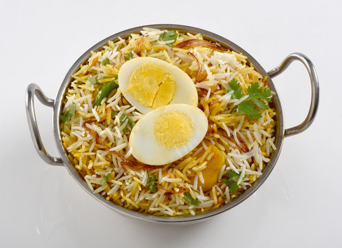 Egg Biryani or Egg Pulao