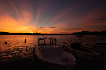 Sunset  in Croatia © Emilia