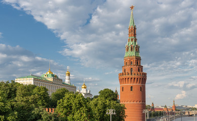 Fototapeta premium View of the Moscow Kremlin