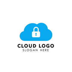 cloud tech icon design. cloud vector element