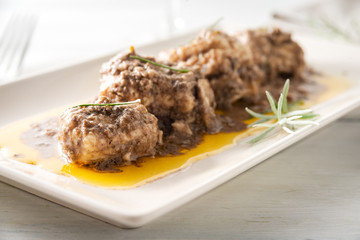 Burrida alla cagliaritana, Italian food 