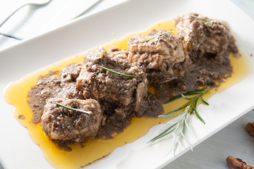 Burrida alla cagliaritana, Italian food 