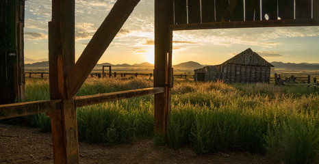 Barn at Sunrise © James