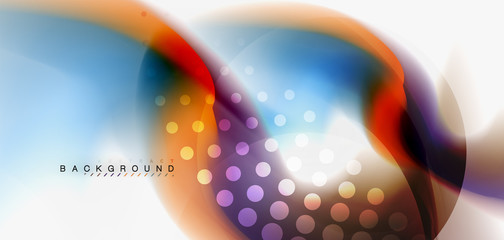 Mixing liquid color flow abstract background. Trendy abstract layout template for business or technology presentation, internet poster or web brochure cover, wallpaper